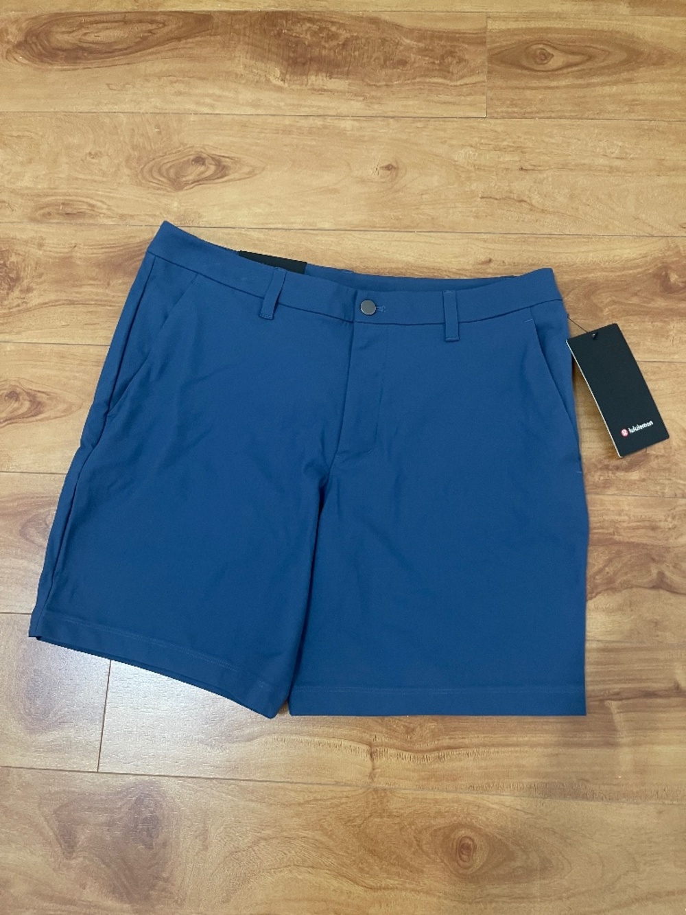 Lululemon Men ABC Short Classic Fit Blue NWT 7"L Sz 34